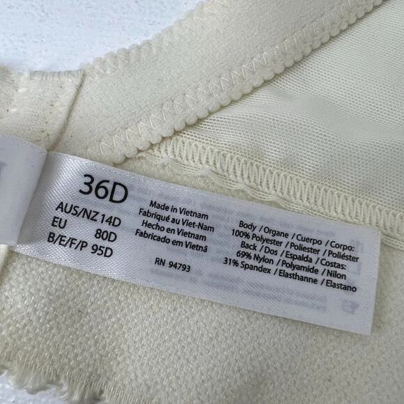 Dominique Noemi Strapless Backless Bra Ivory 36D - Picture 7 of 9